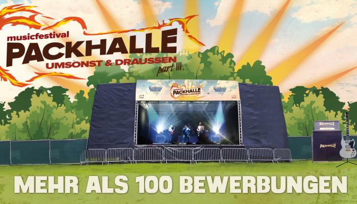 Nun haben auch die 100er Marke an Bewerbungen für unser Open Air 2018 geknackt und bis Ende November können sich noch interessierte Bands/Acts bei uns um einen Slot bewerben!